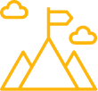 achievment gradient outline icon